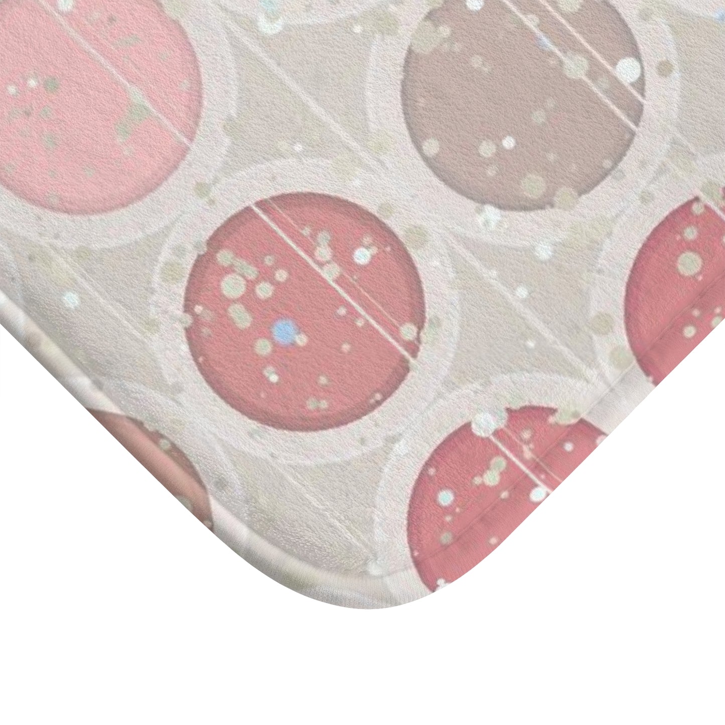 Color Bubbles Bath Mat