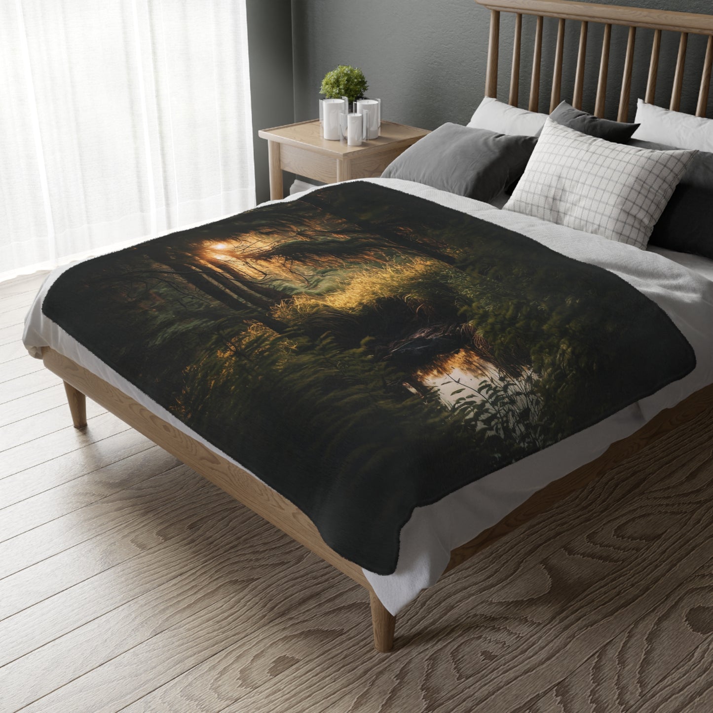 A Walk in the Woods Blanket