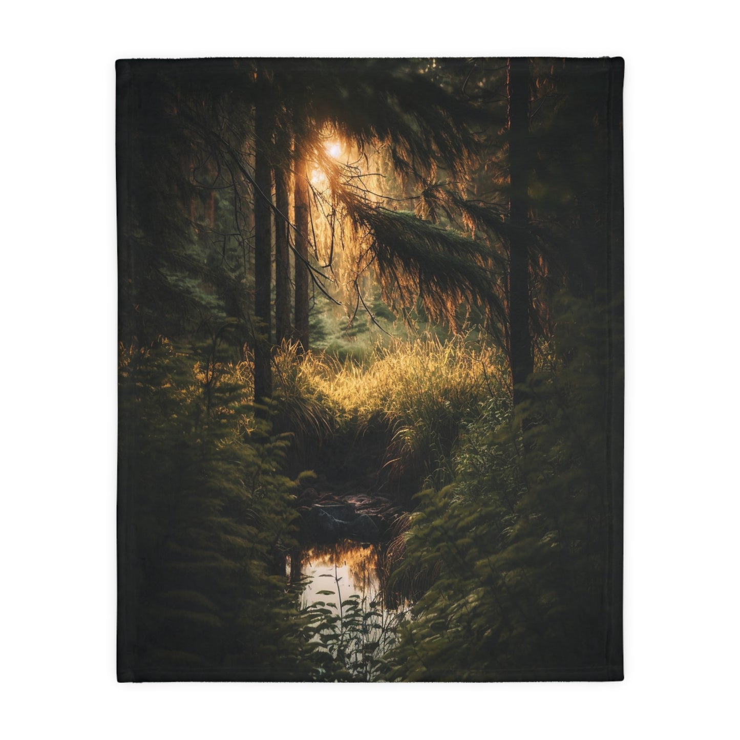 A Walk in the Woods Blanket