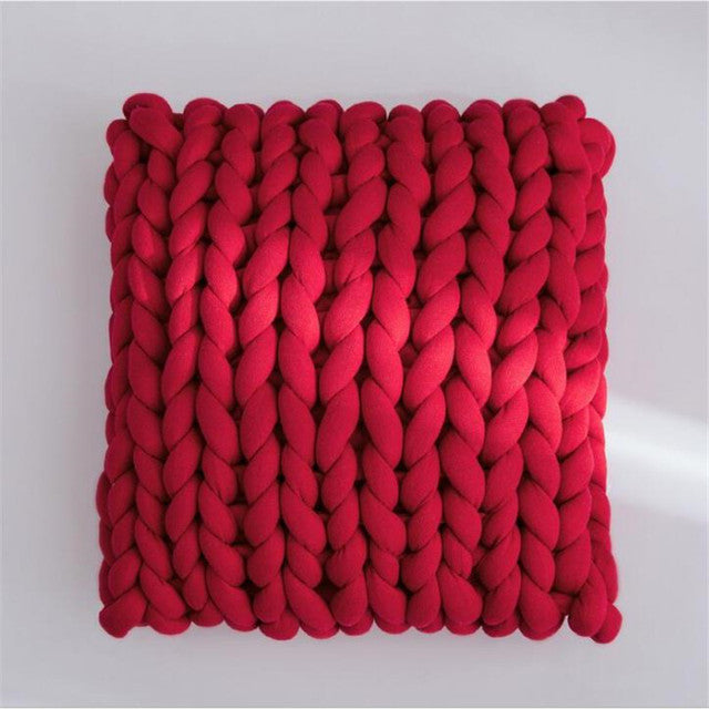Chunky Wool Pillow