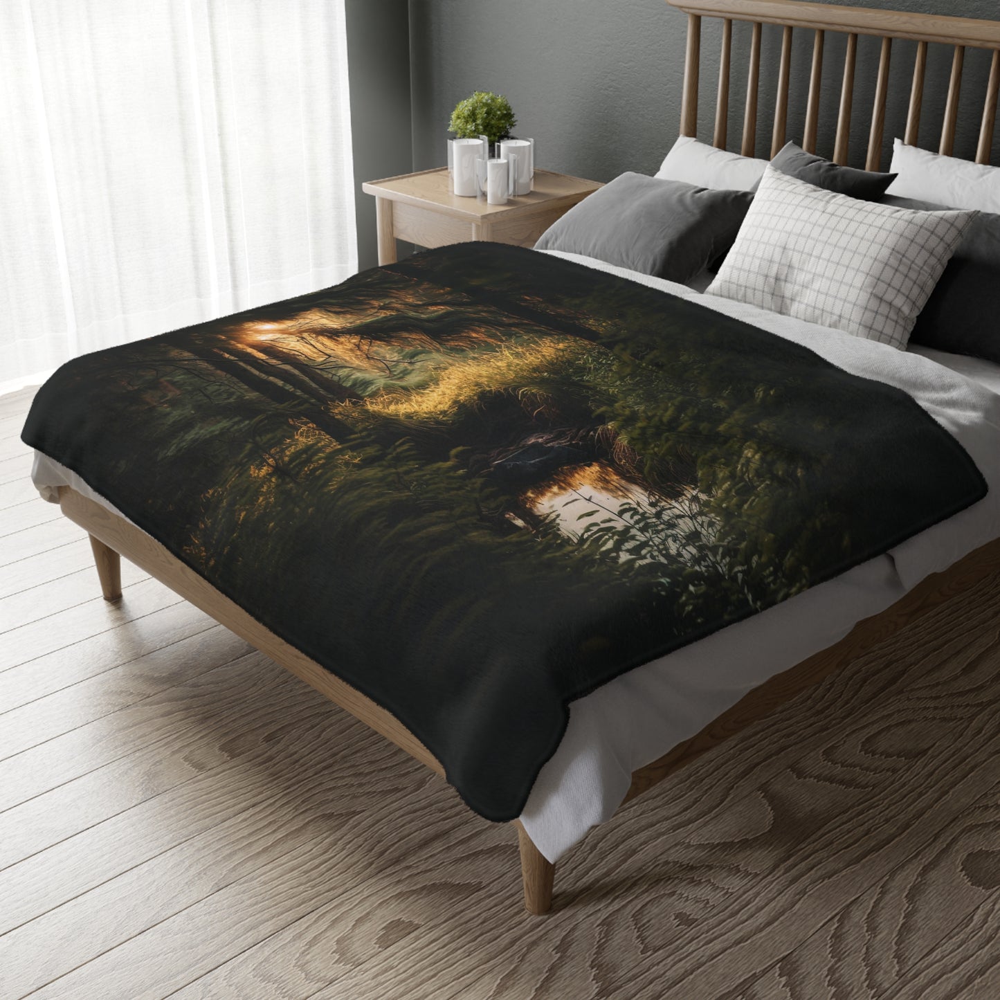 A Walk in the Woods Blanket