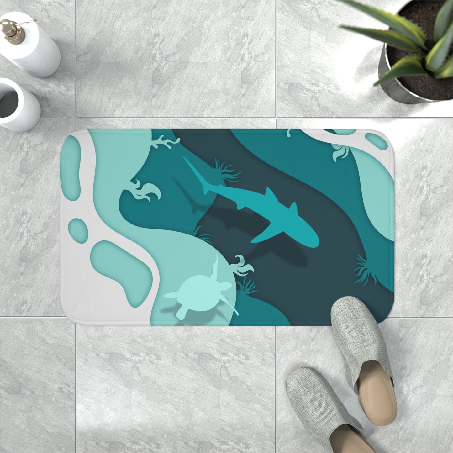 Sealife Memory Foam Bath Mat