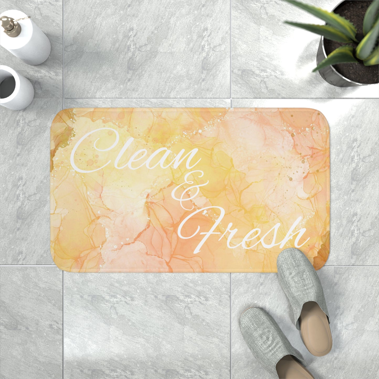 Fresh Memory Foam Bath Mat