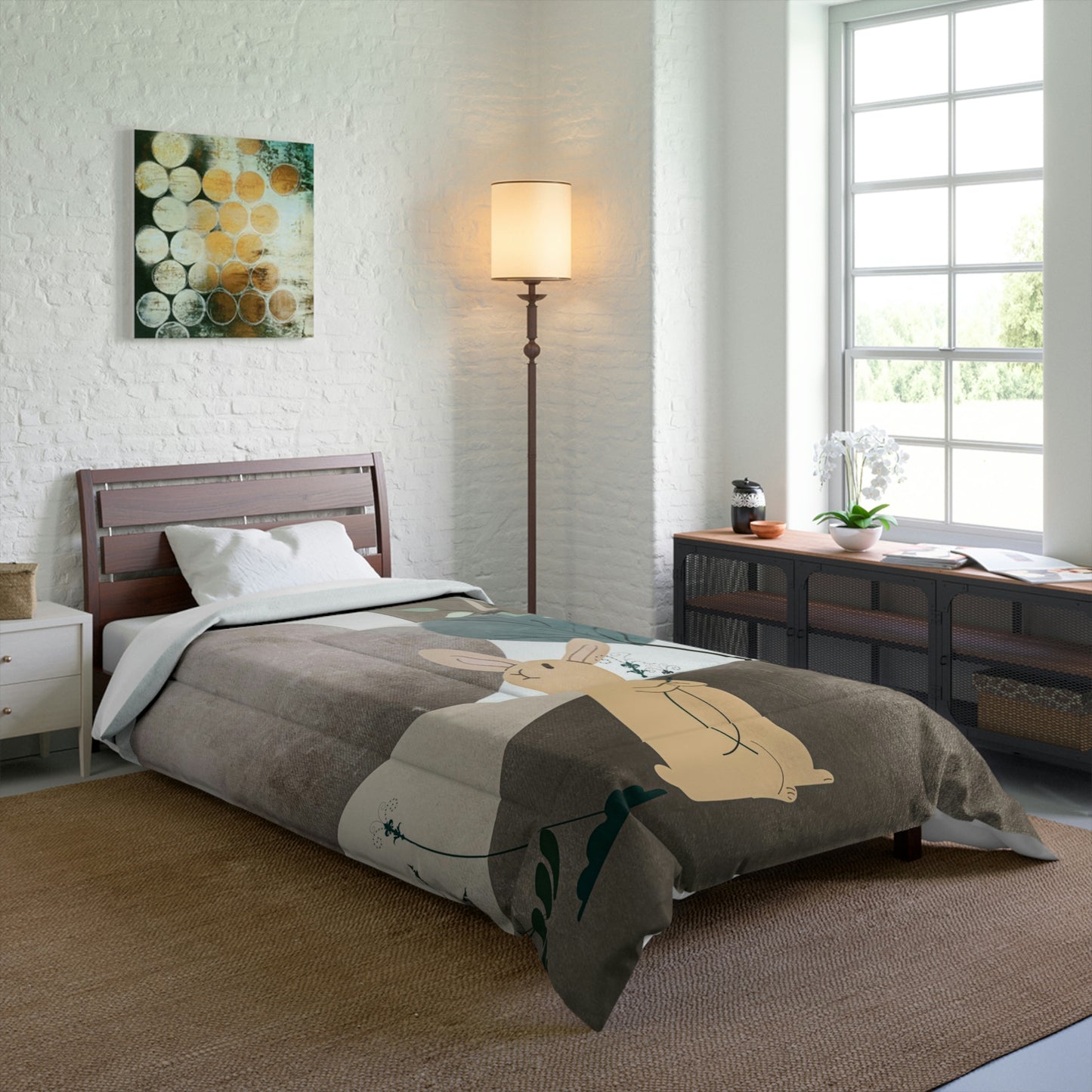 Boho Bunny Comforter
