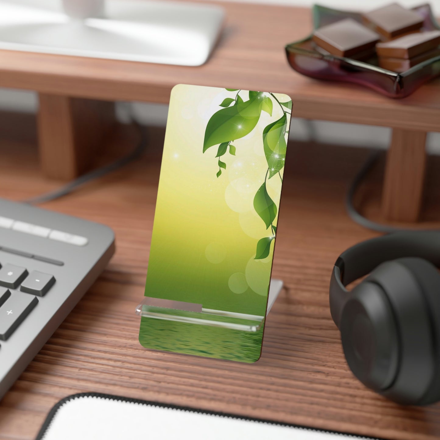 Ambient Leaves Phone Stand