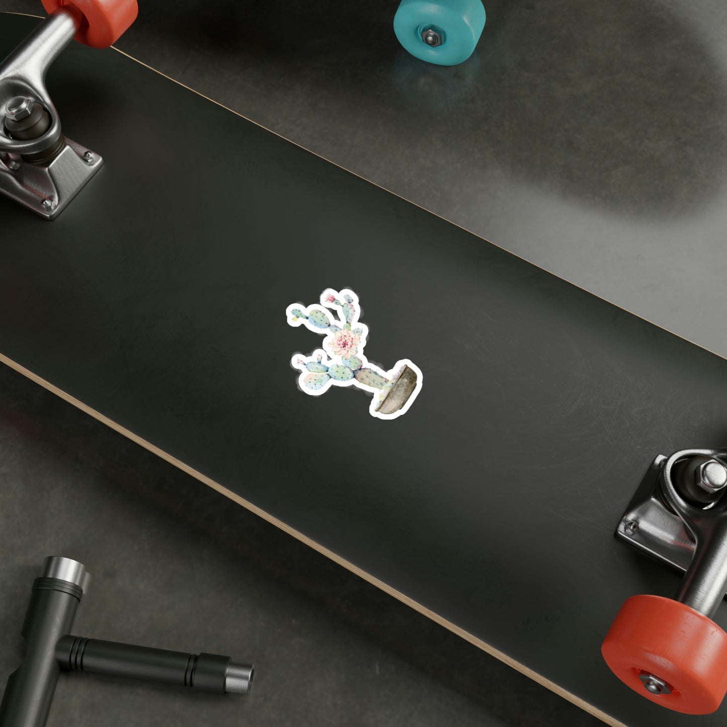 Cute Cactus Vinyl Decal