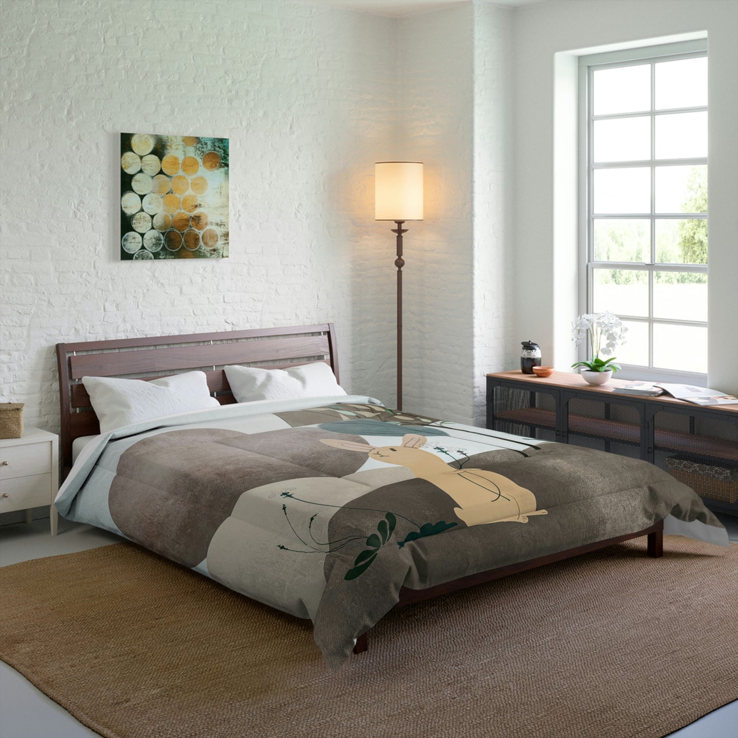 Boho Bunny Comforter
