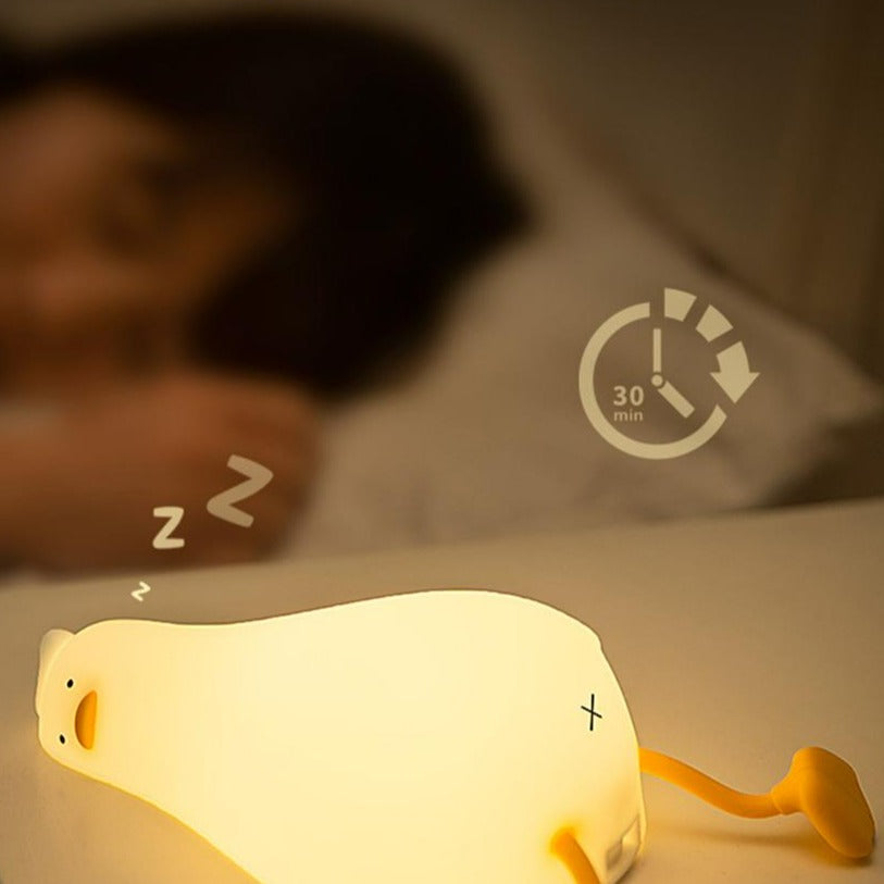 "Percy" the Tired Duck