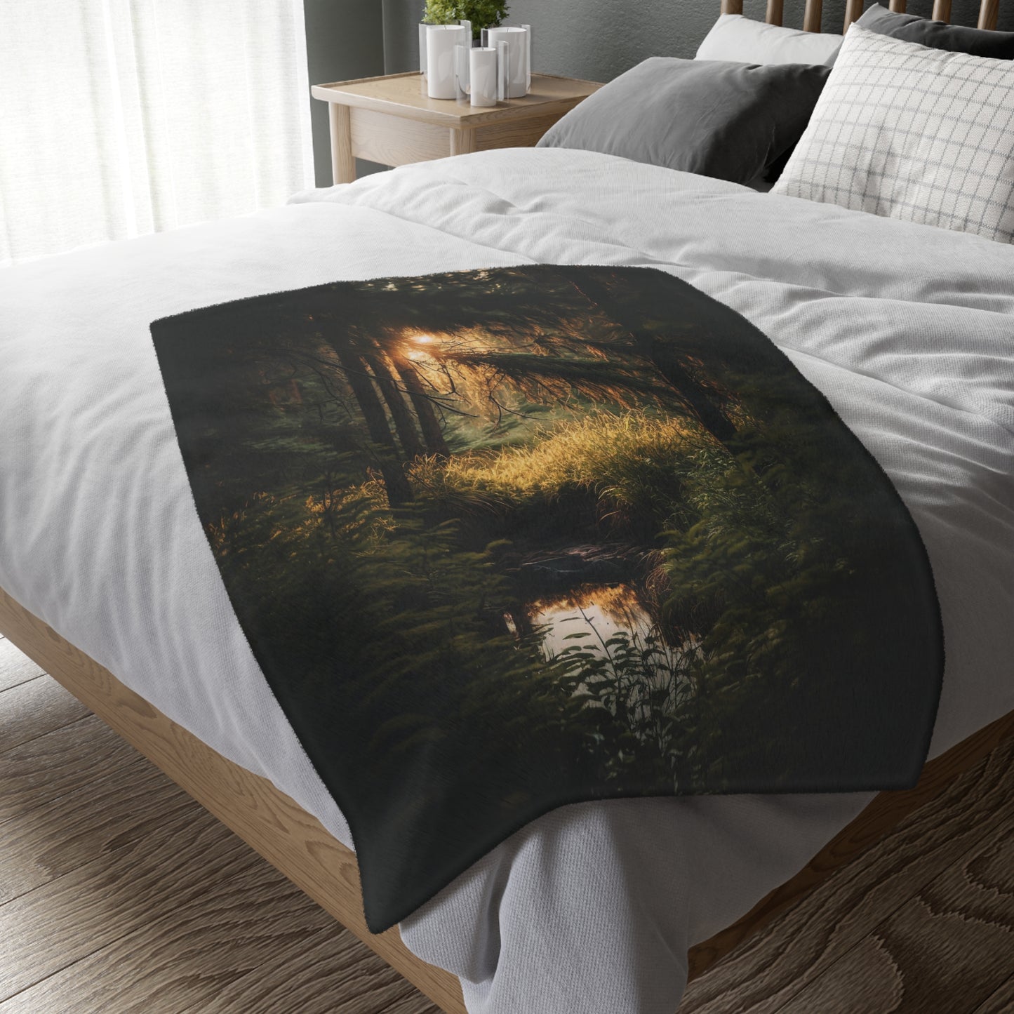 A Walk in the Woods Blanket