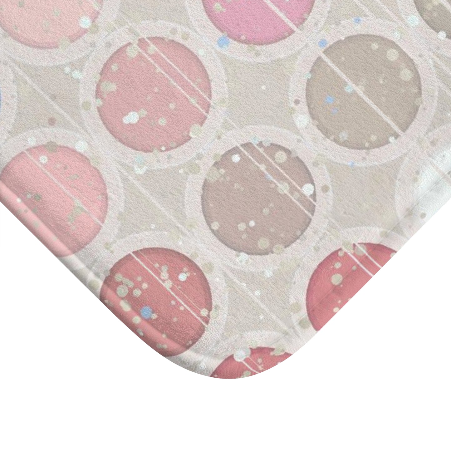 Color Bubbles Bath Mat