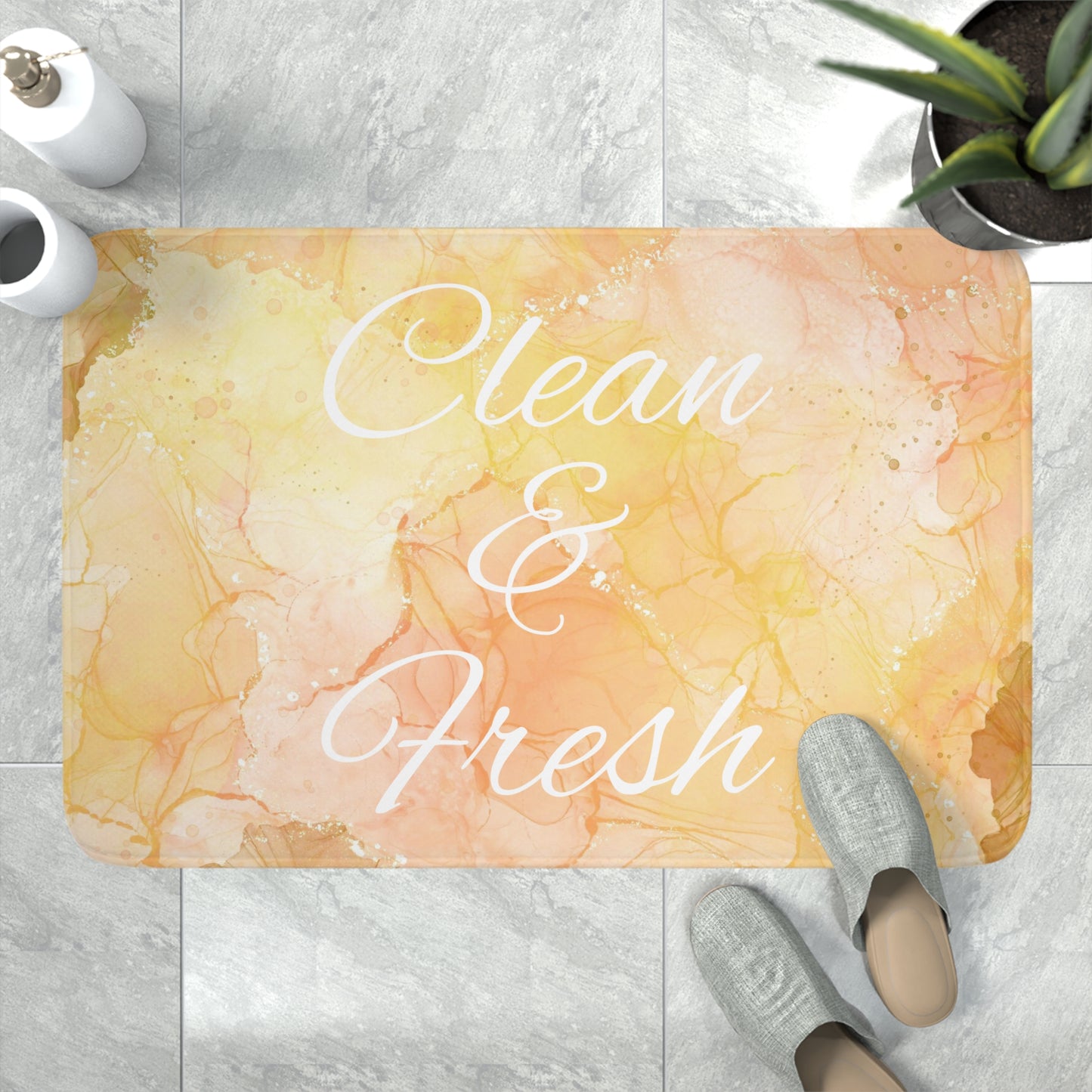 Fresh Memory Foam Bath Mat