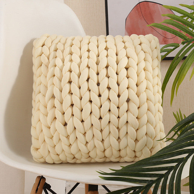 Chunky Wool Pillow