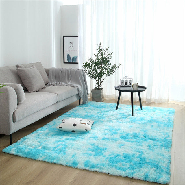 Rectangular Fluffy Rug