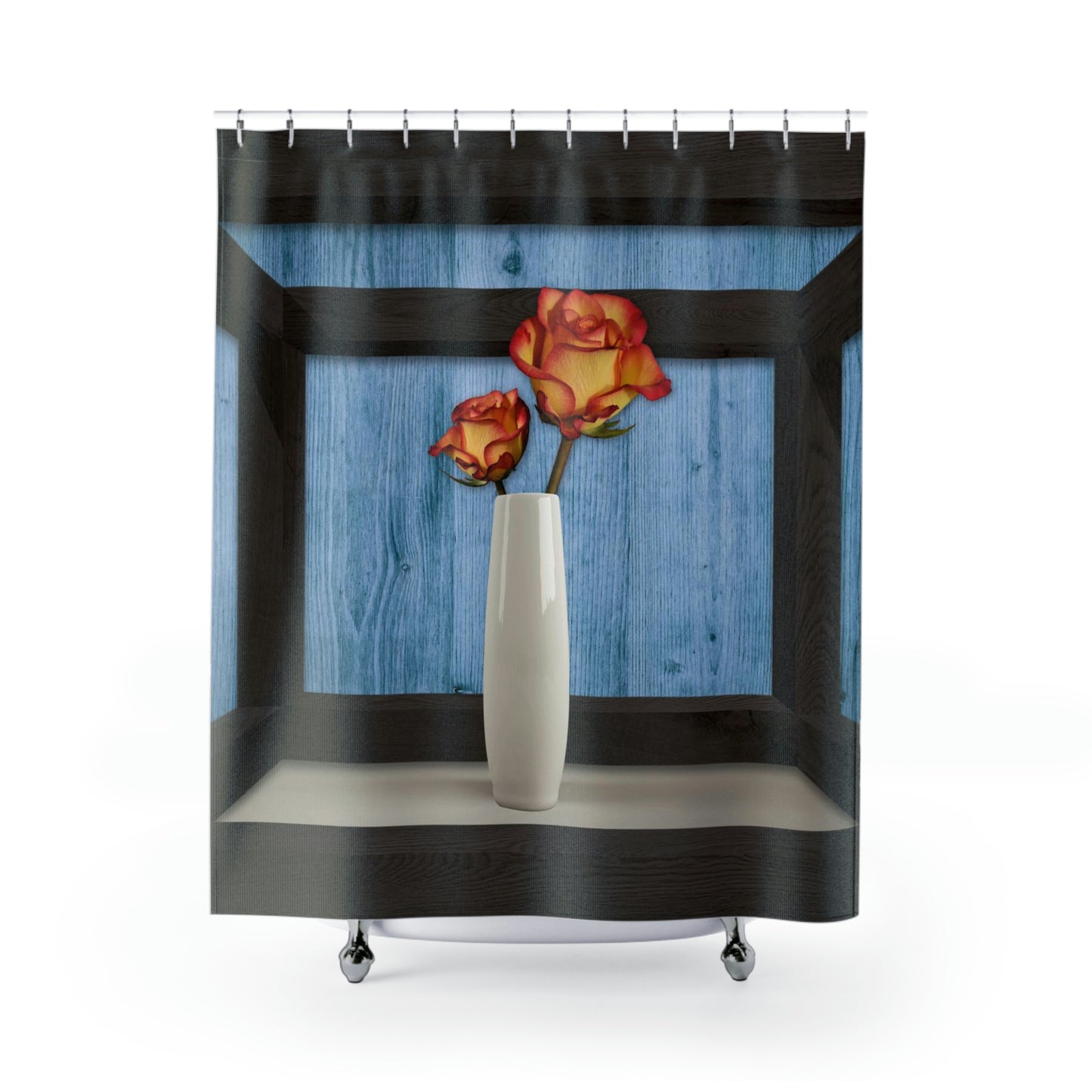 Flowerbox Shower Curtain