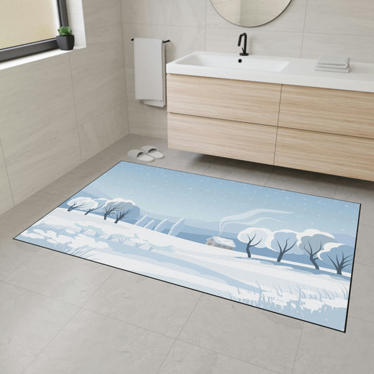 Winter Wonderland Heavy Duty Floor Mat