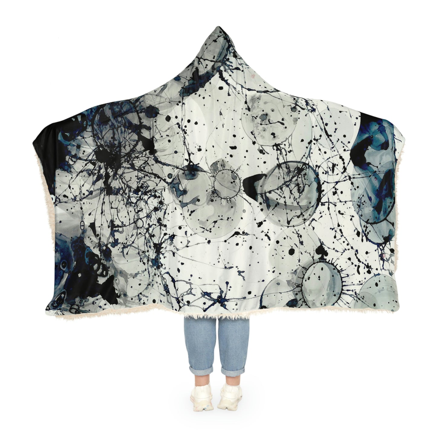 Modern Splash Wearable Blanket