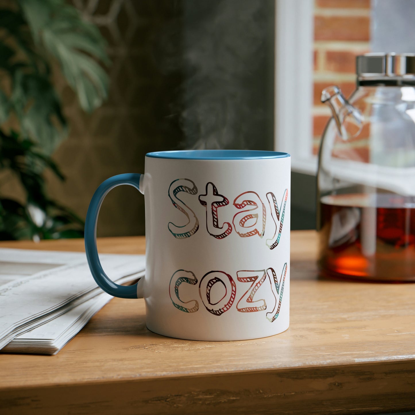 Cozy Two-Tone Mug