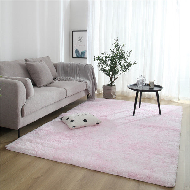 Rectangular Fluffy Rug