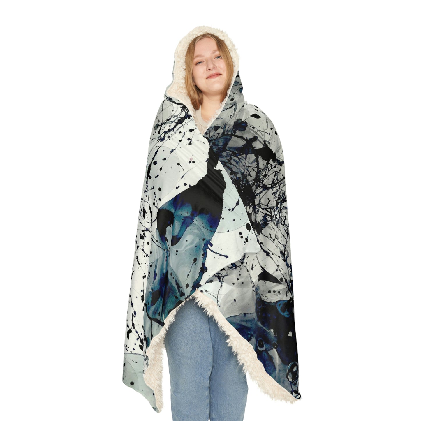 Modern Splash Wearable Blanket