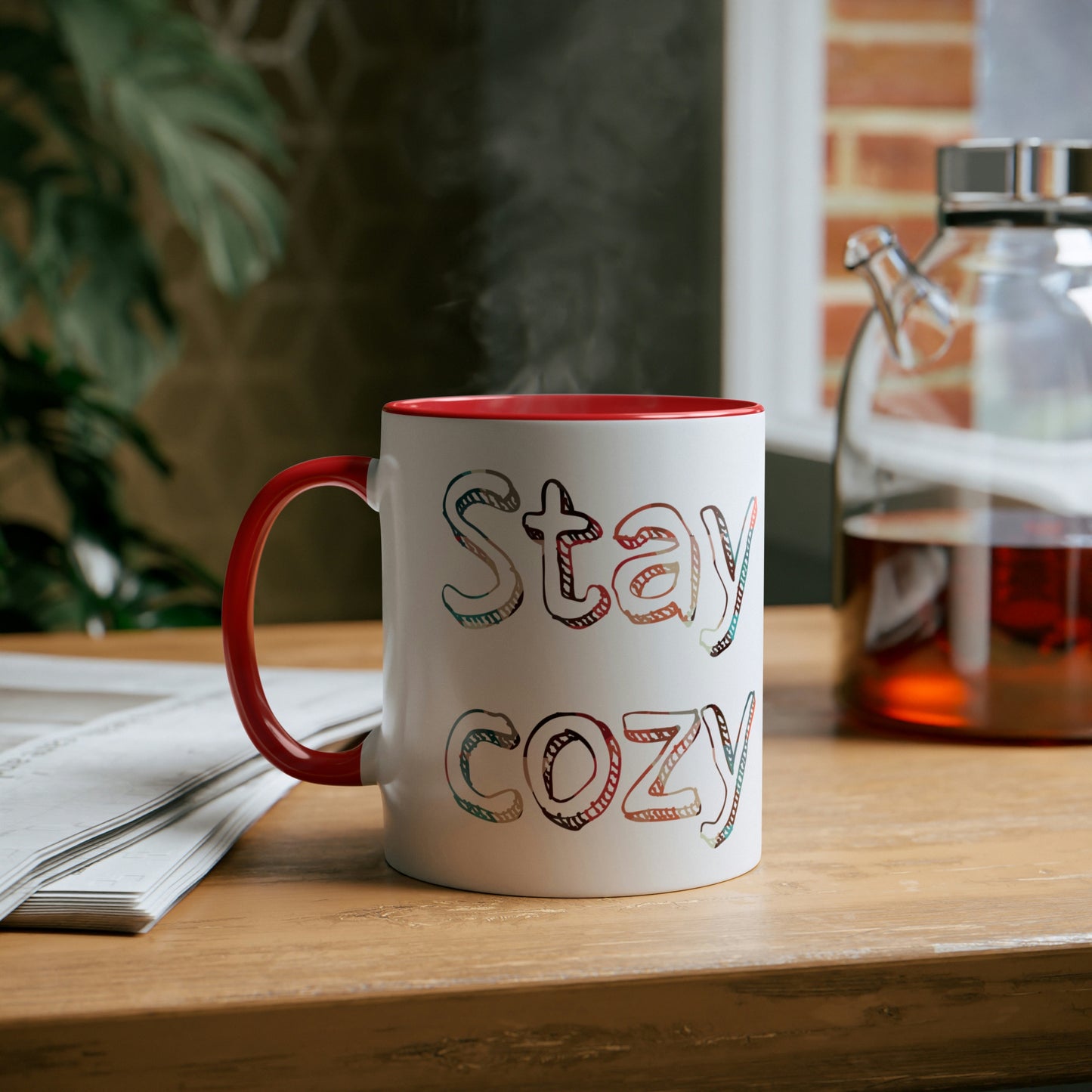 Cozy Two-Tone Mug