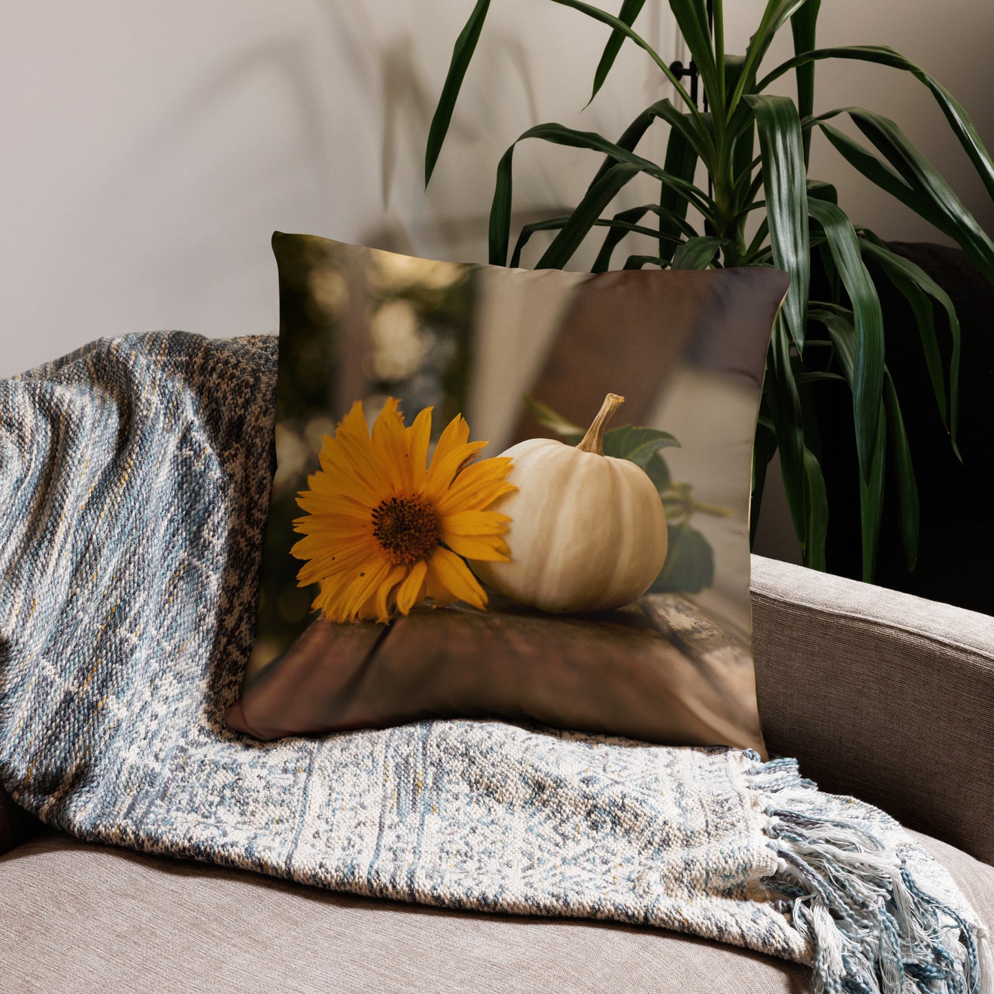 Sunny Pumpkin Pillowcase