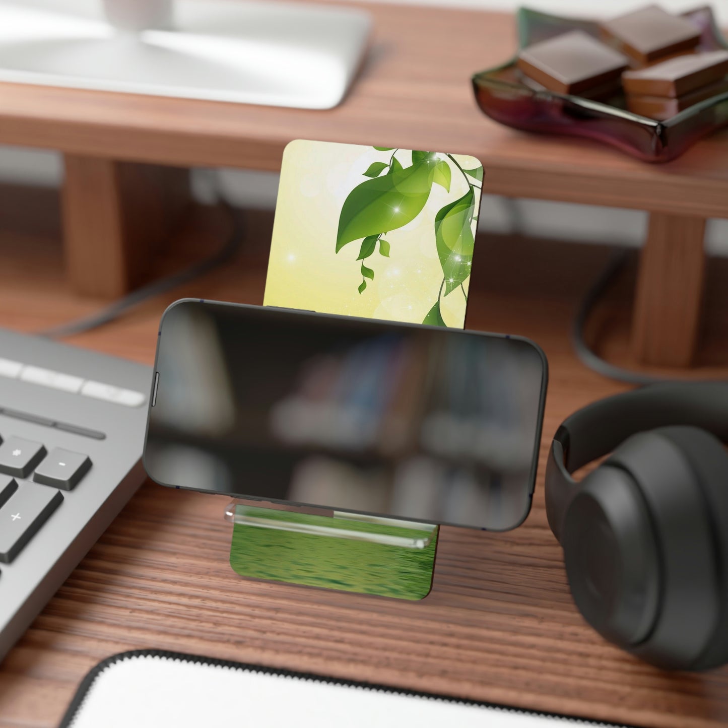 Ambient Leaves Phone Stand