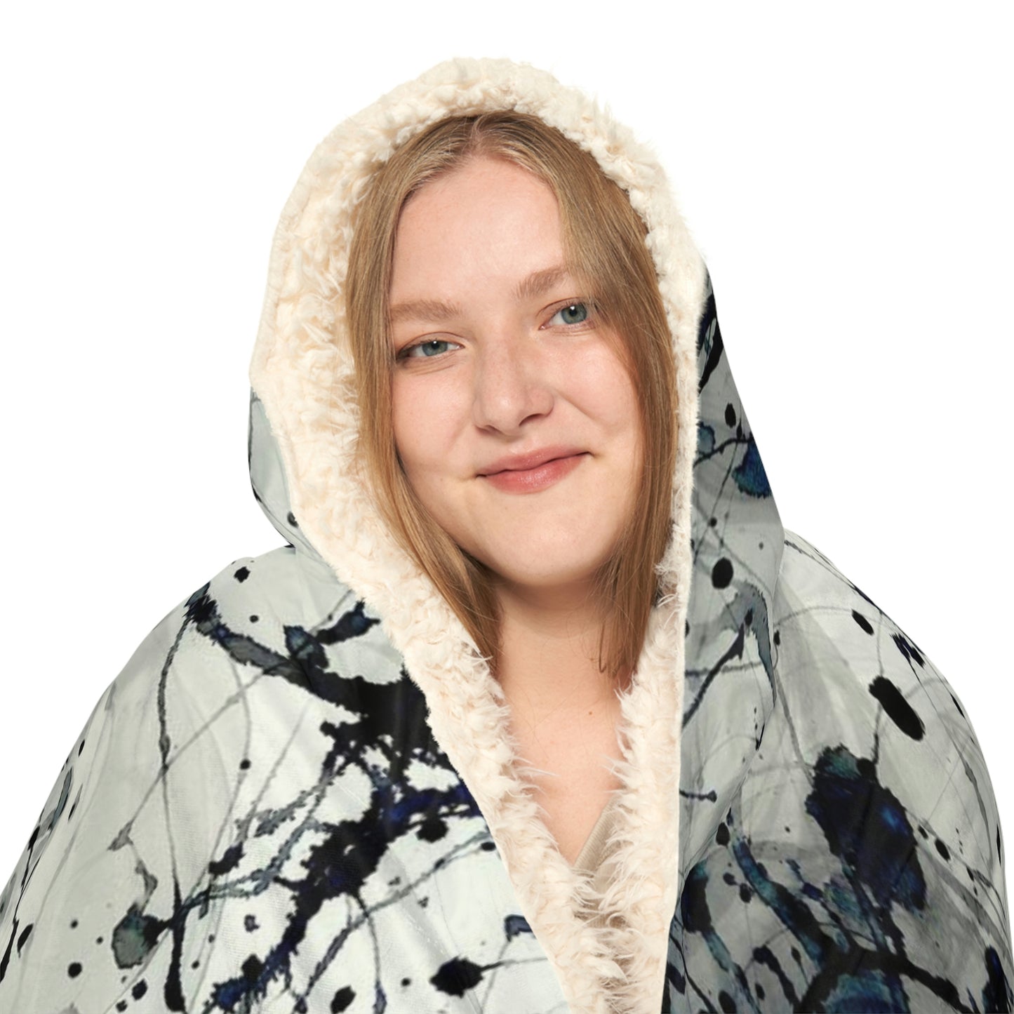 Modern Splash Wearable Blanket