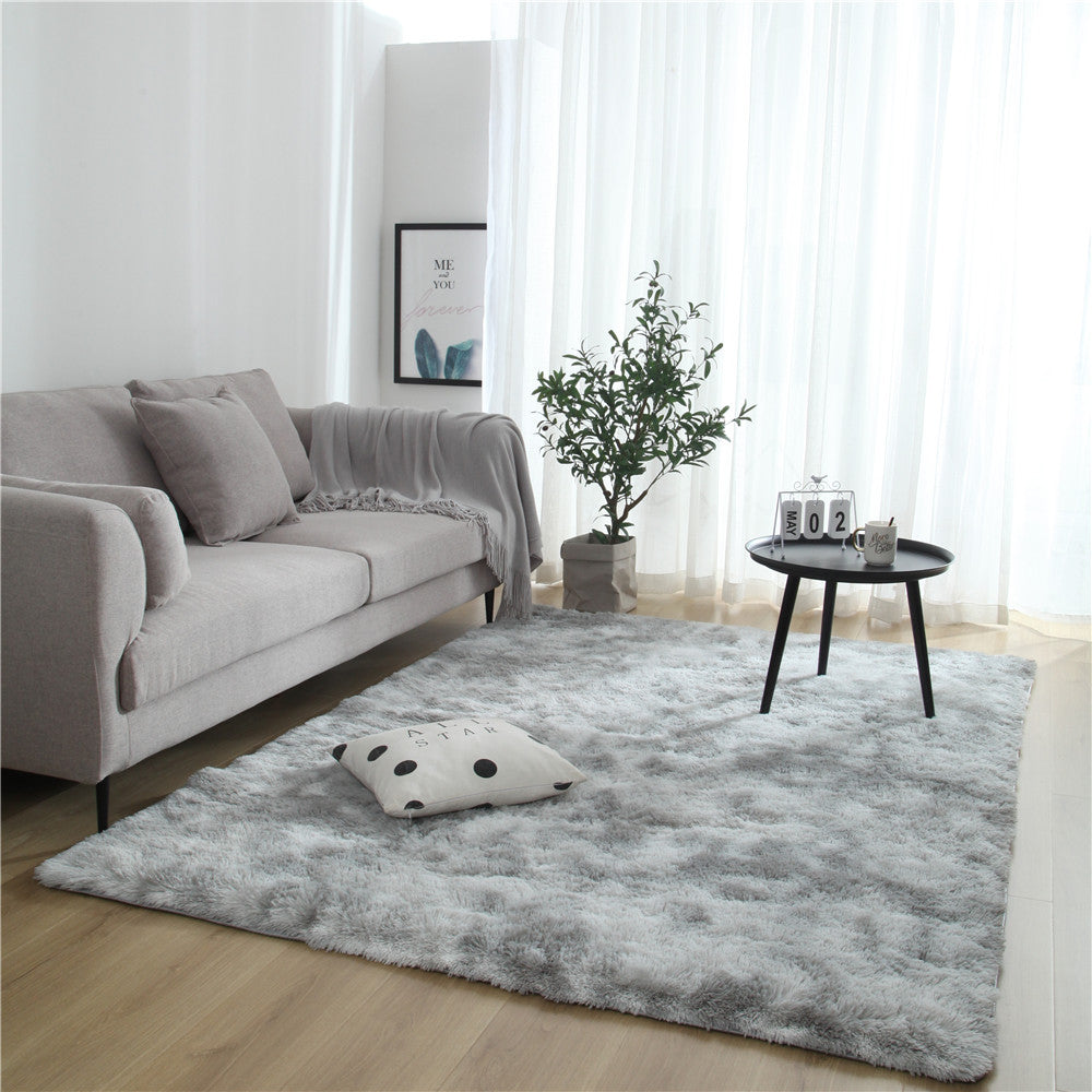 Rectangular Fluffy Rug