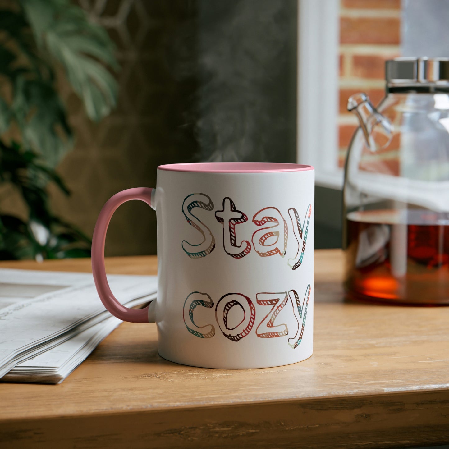 Cozy Two-Tone Mug