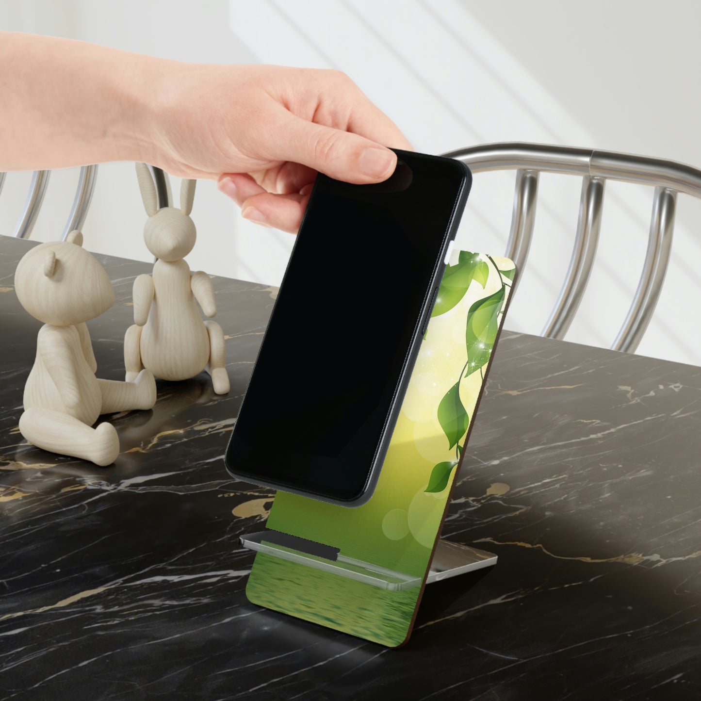 Ambient Leaves Phone Stand