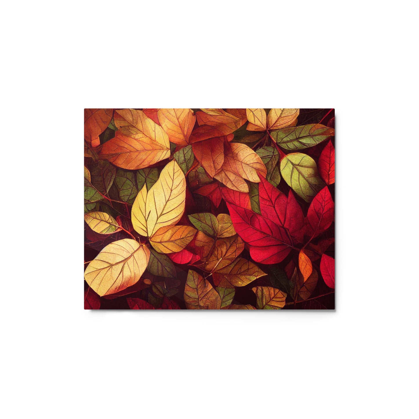 Fall Leaves Metal Print